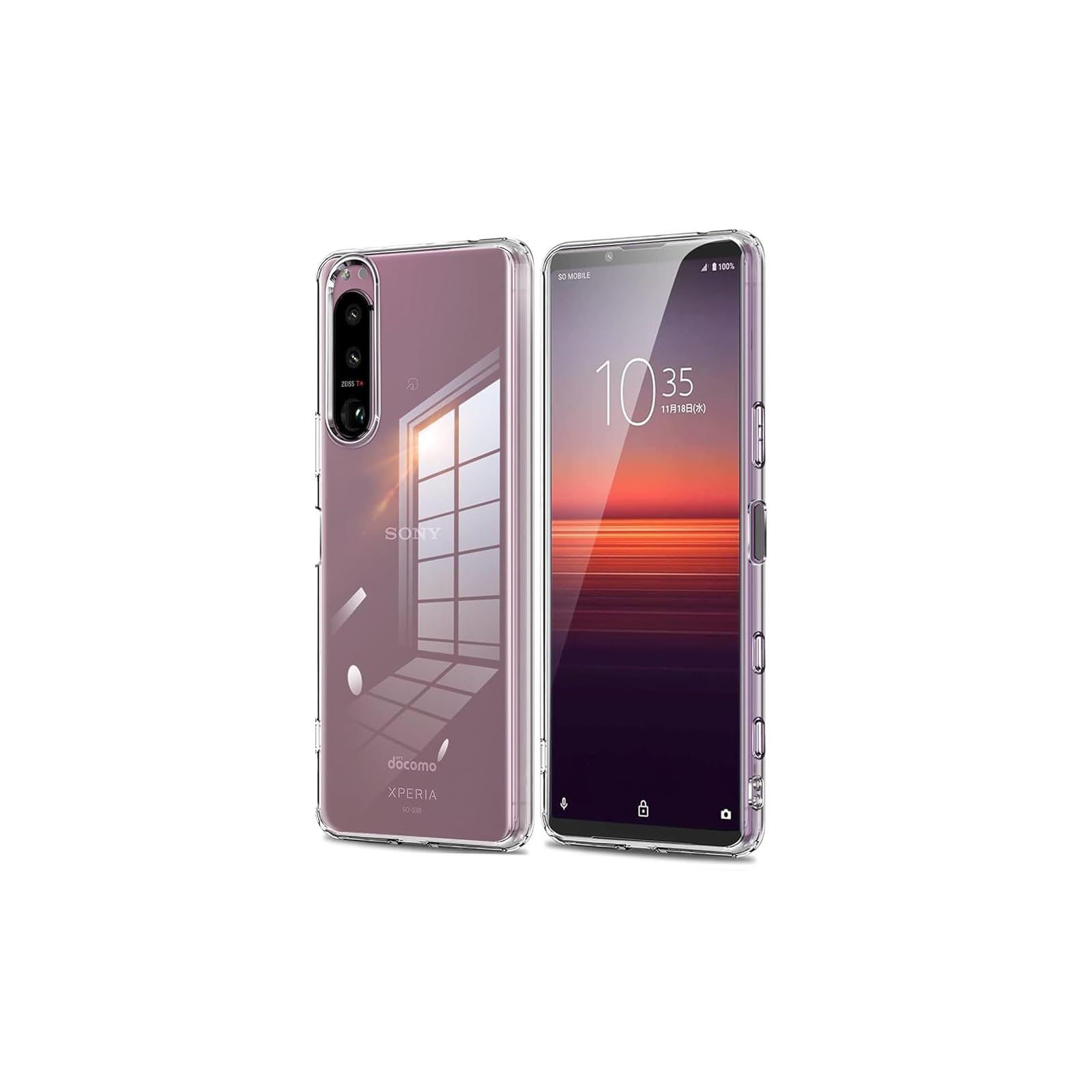 Amazon.co.jp: 対応 Xperia 5 II ケース クリア ケース Xperia 5 II SO